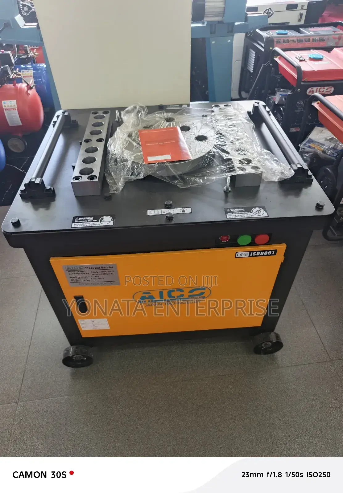 Steel Bar Bender Available
