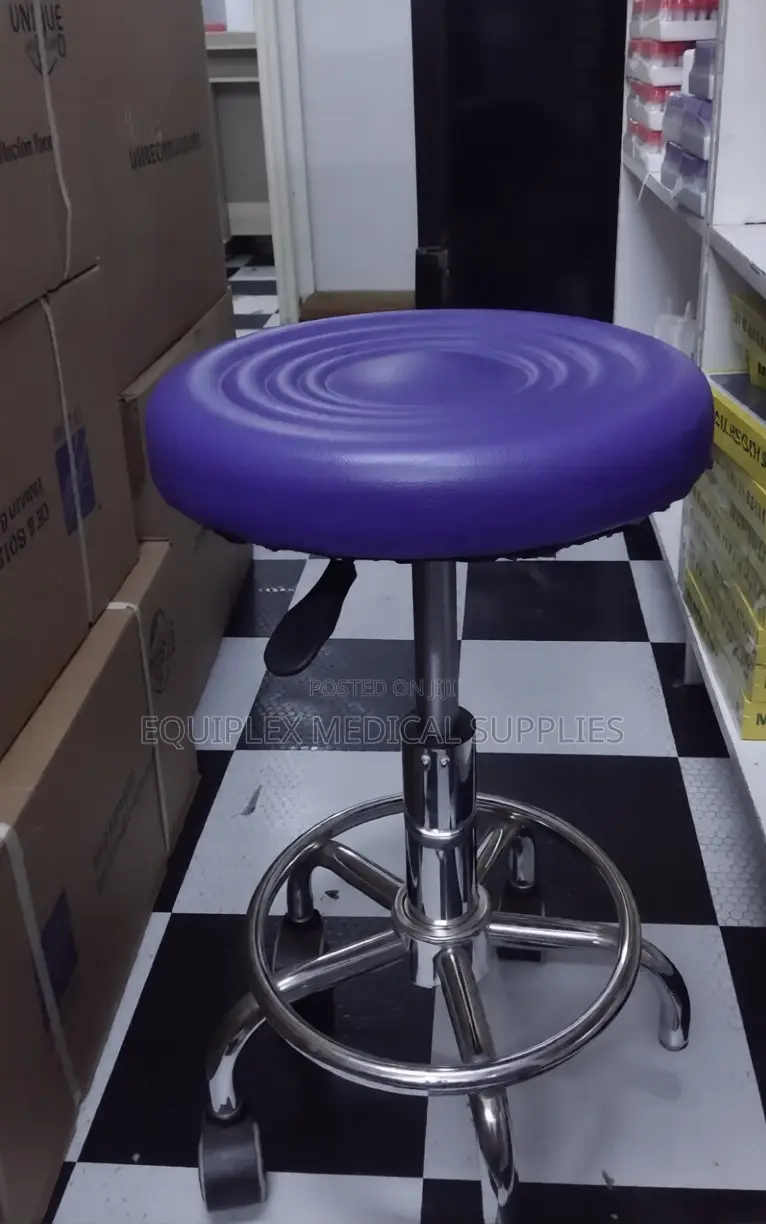 Doctor's Stool Without Backrest for Clinical Use