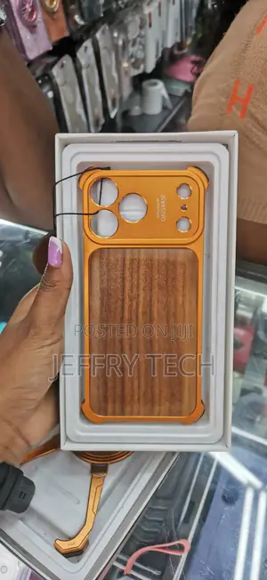 Tribe Metal Frameless Wood Texture Magsafe Case for iPhone 17 Pro Max