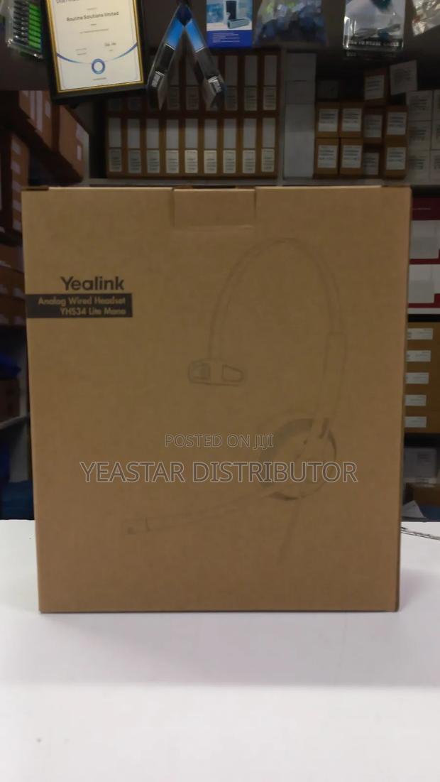 Yealink Yhs34 Lite Mono Wired Headset - thumbnail 3
