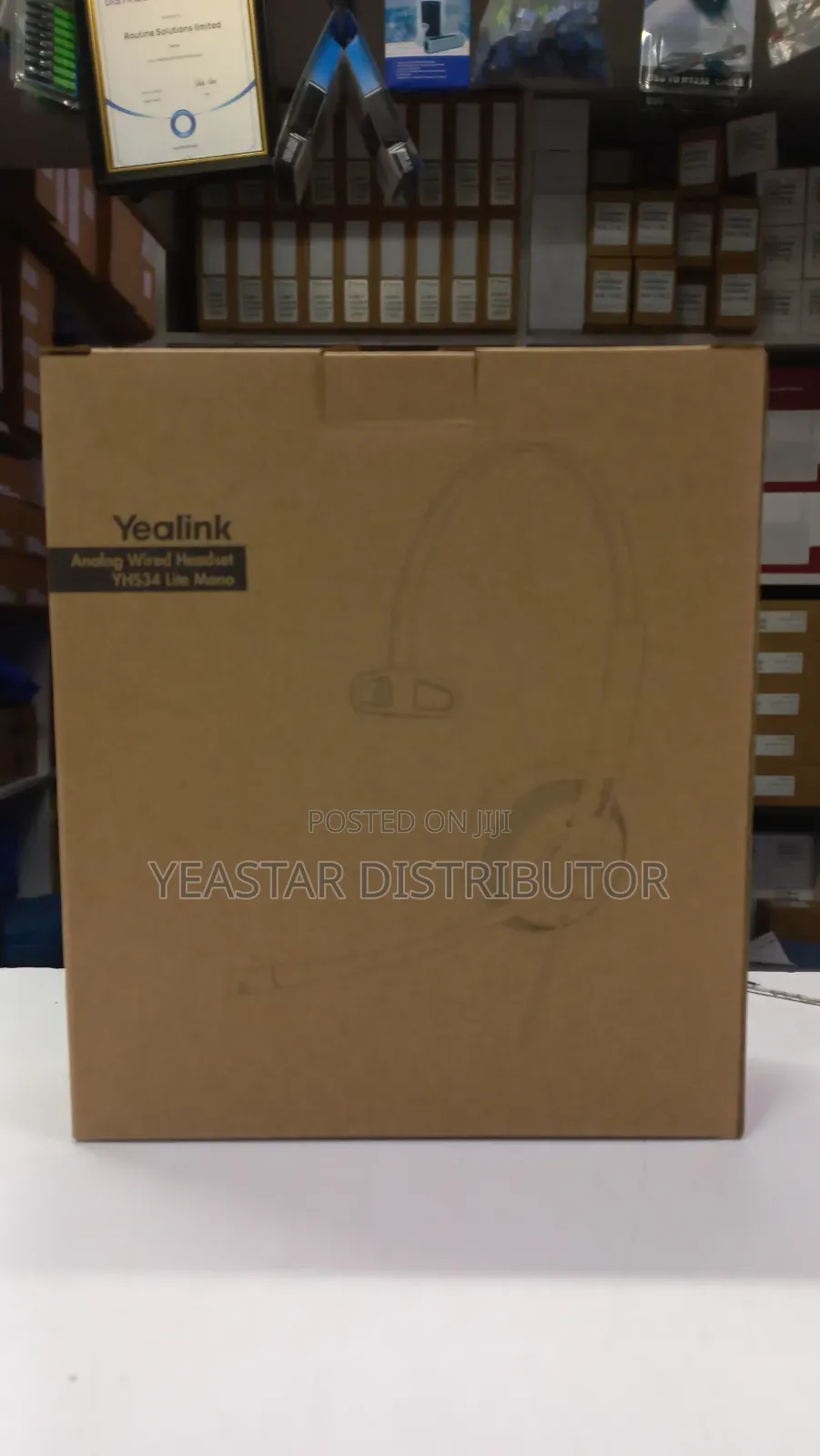 Yealink Yhs34 Lite Mono Wired Headset