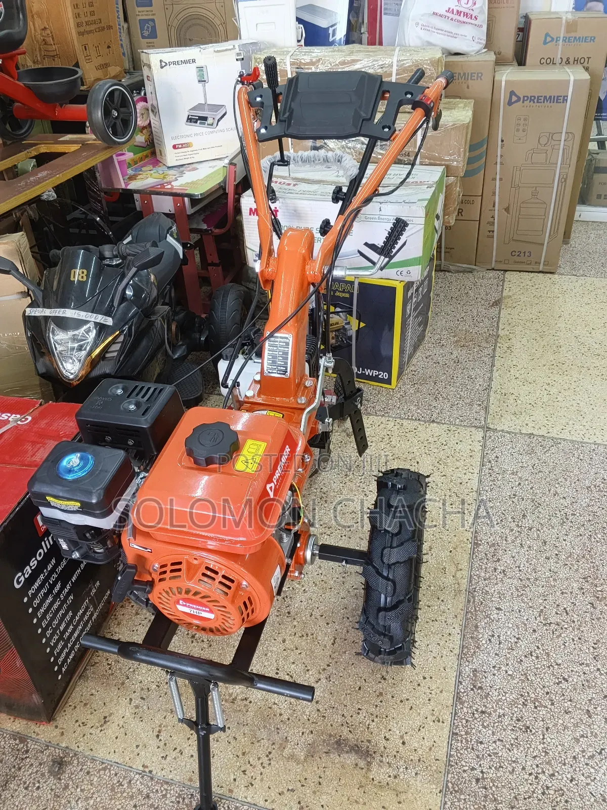 Premier 7hp Gasoline Power Tiller / Garden Tiller