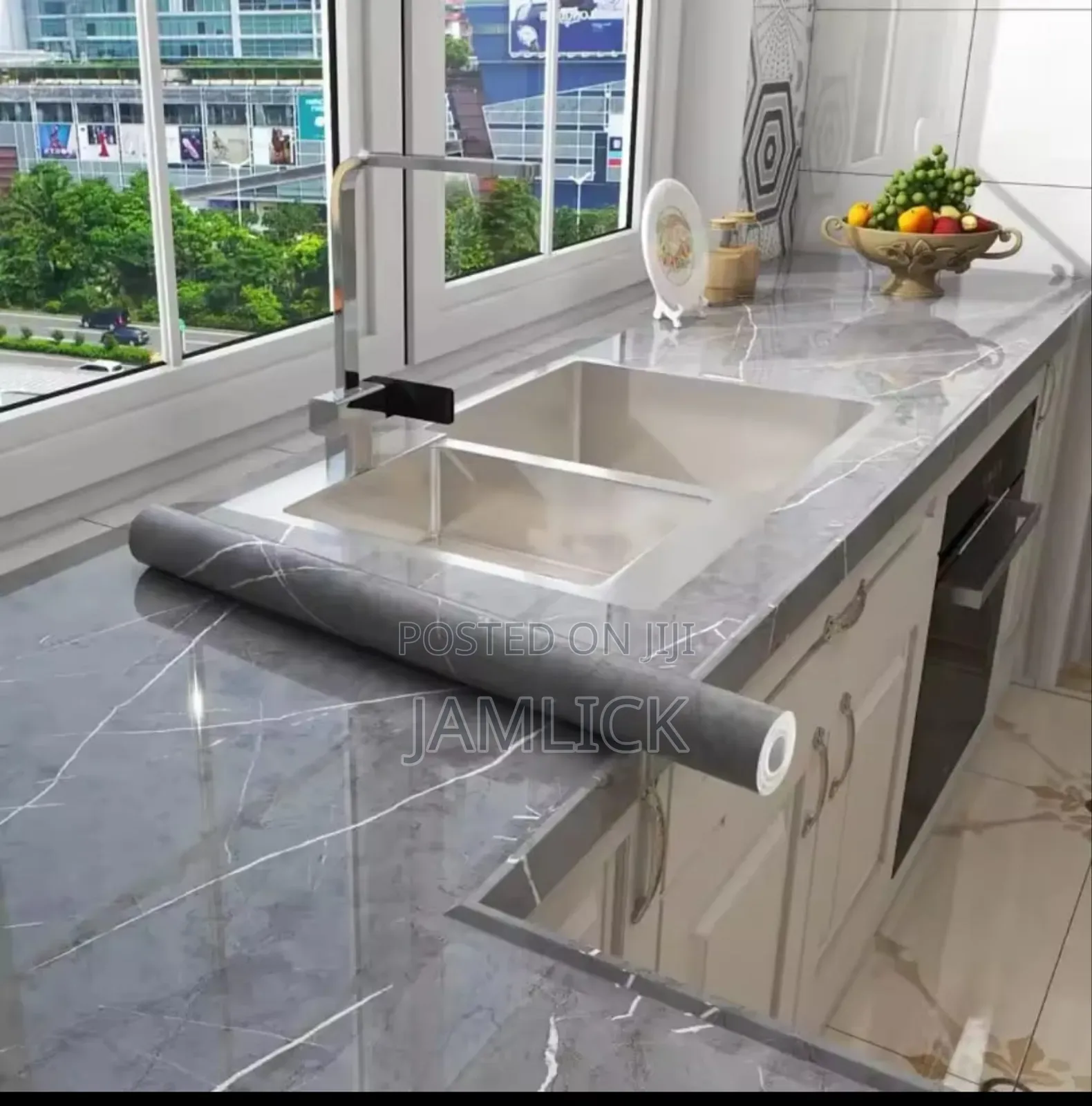 Self Adhesive Marble Contact Paper - Rb