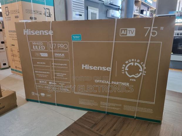 Hisense U7q Pro 75′′ Uled Mini-led 165hz Gaming Tv