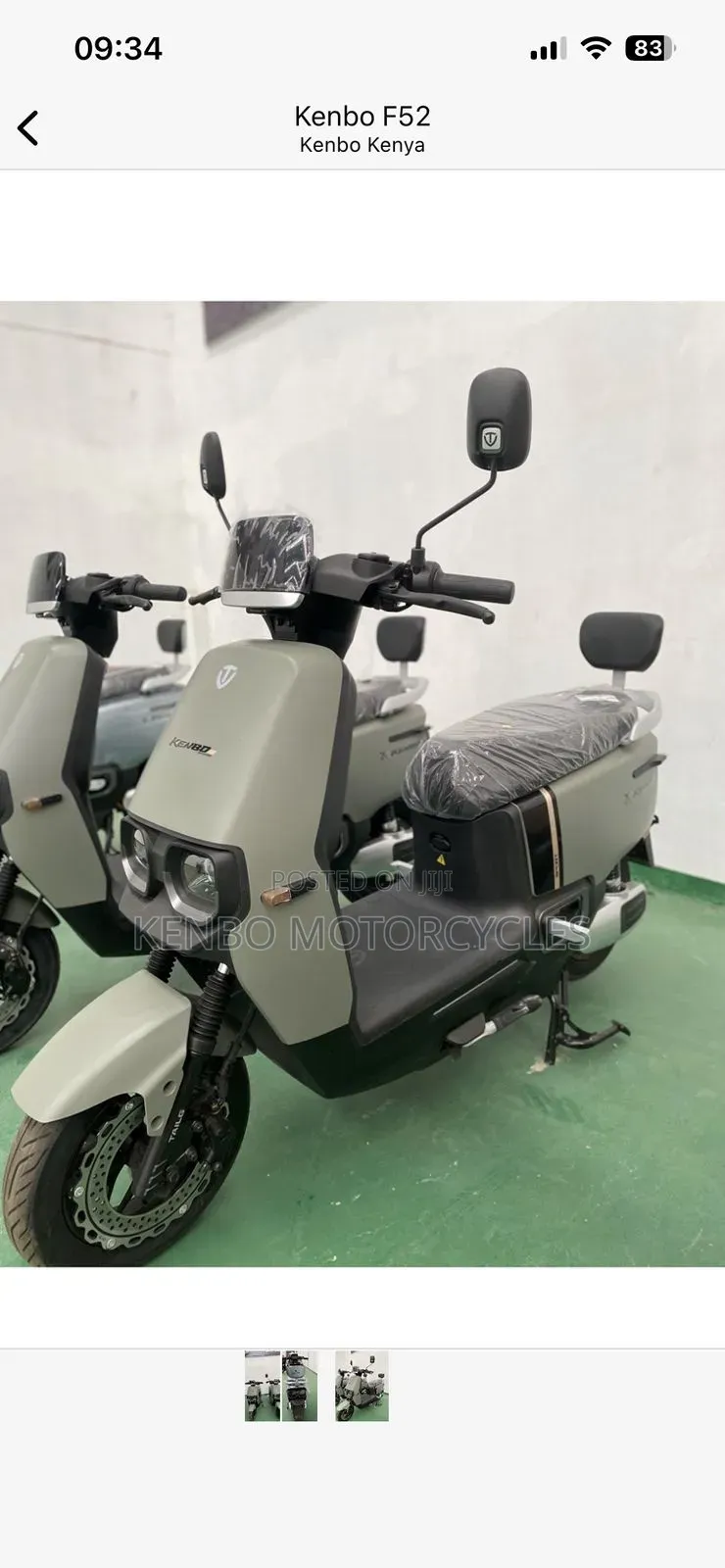 New Motorcycle 2025 White