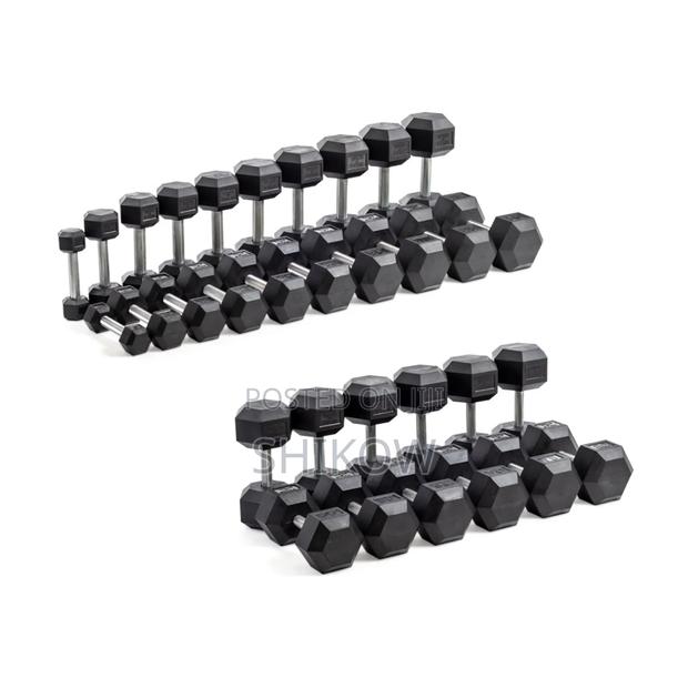 2.5kg Single Hand Hexagonal Dumbbell -5kg