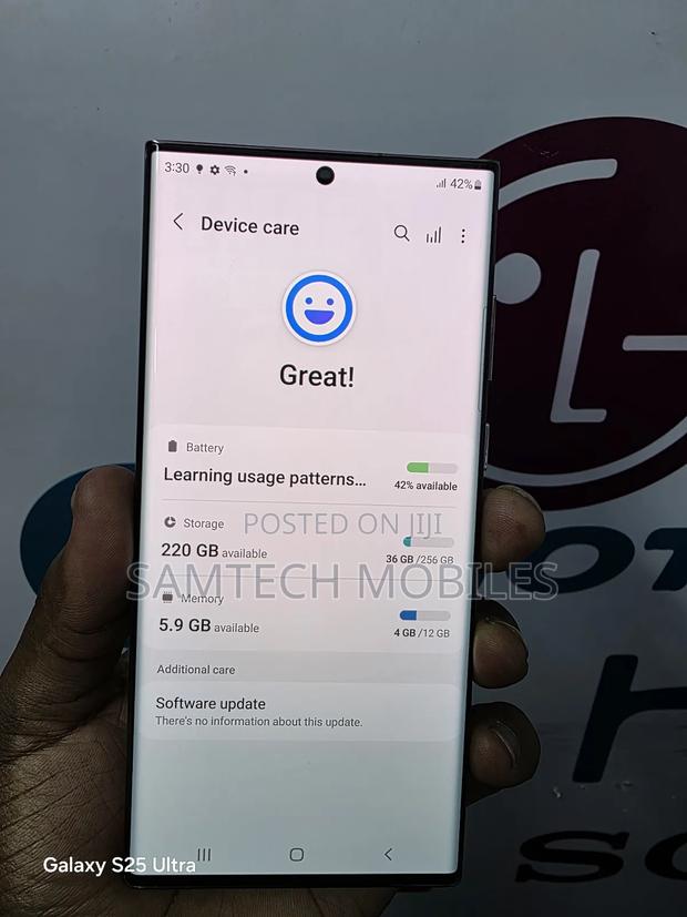 Samsung Galaxy S22 Ultra 5G 256 GB Rose Gold - thumbnail 3