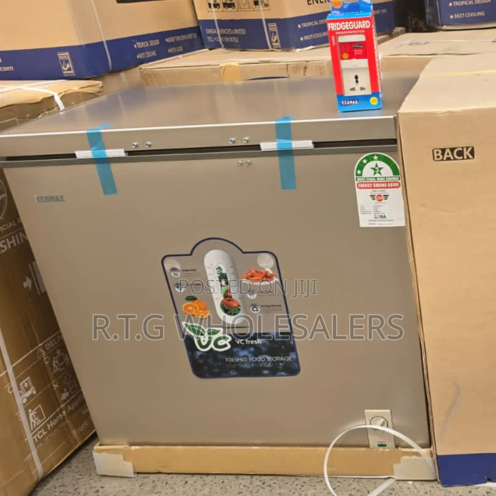 Ecomax Chest Freezer 60 Litres – Low Power Consumption