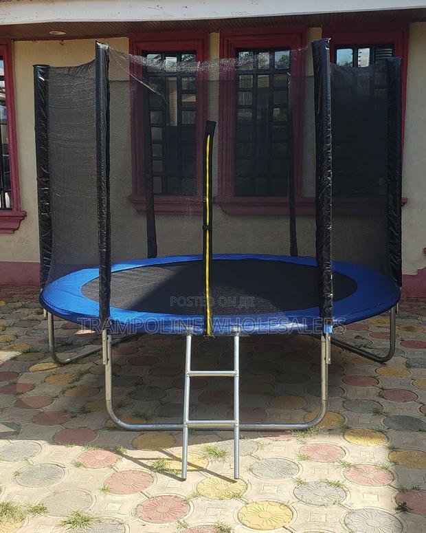 Heavy Duty Kids Trampoline - main view