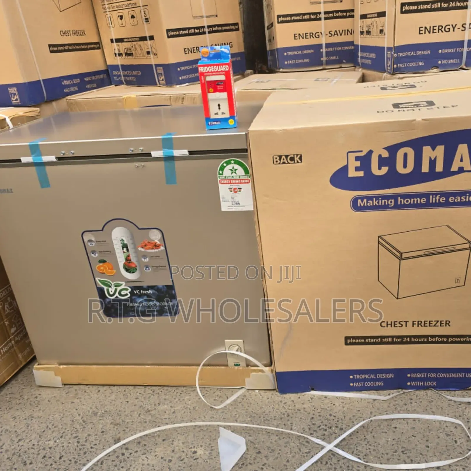Ecomax Chest Freezer 119 Litres – Home Business Use