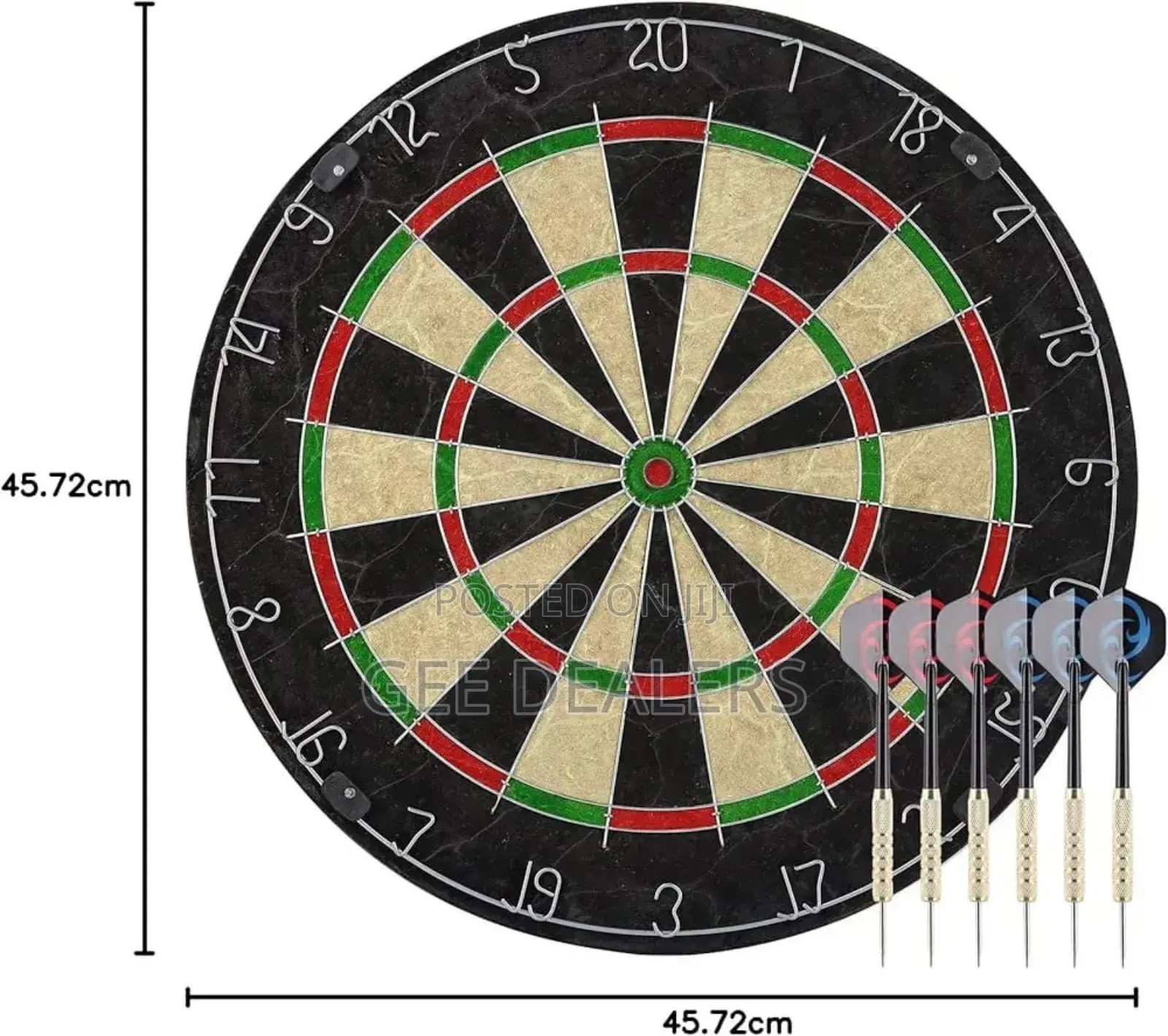 Sisal Dartboard,18 Inches Professional Dart