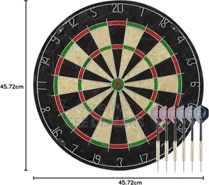 Sisal Dartboard,18 Inches Professional Dart