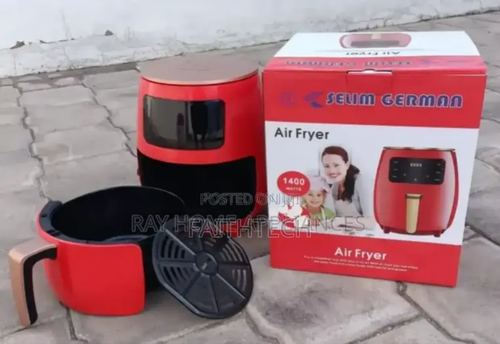 Selim German 8 Litres Digital Air Fryer