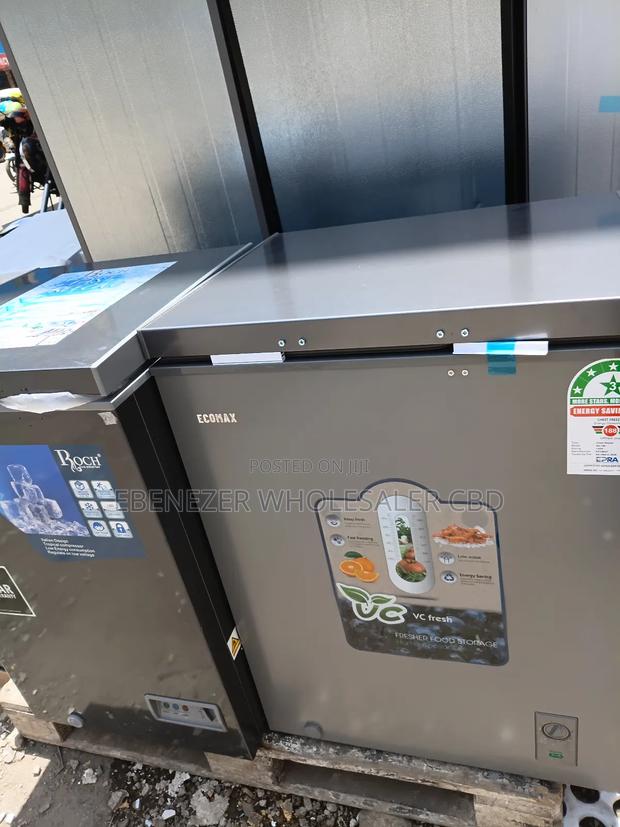 168 Litres Ecomax Double Door Fridge
