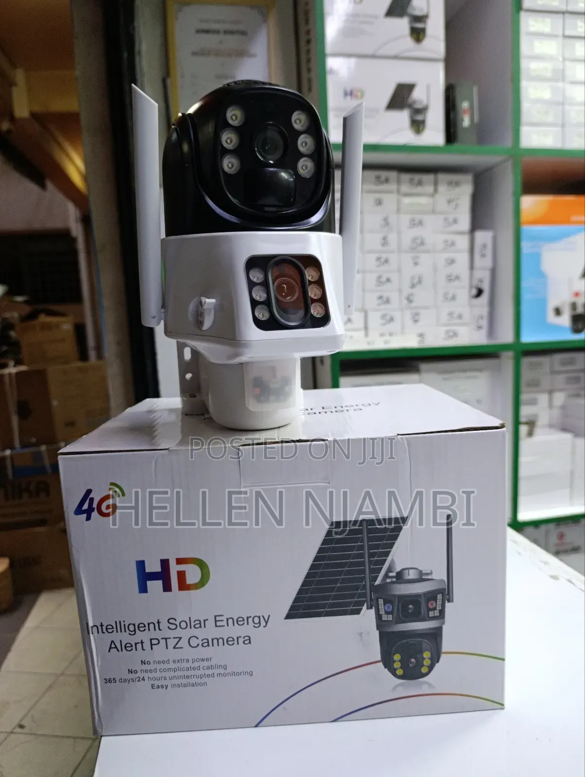 Intelligent Solar Energy 4g PTZ Camera