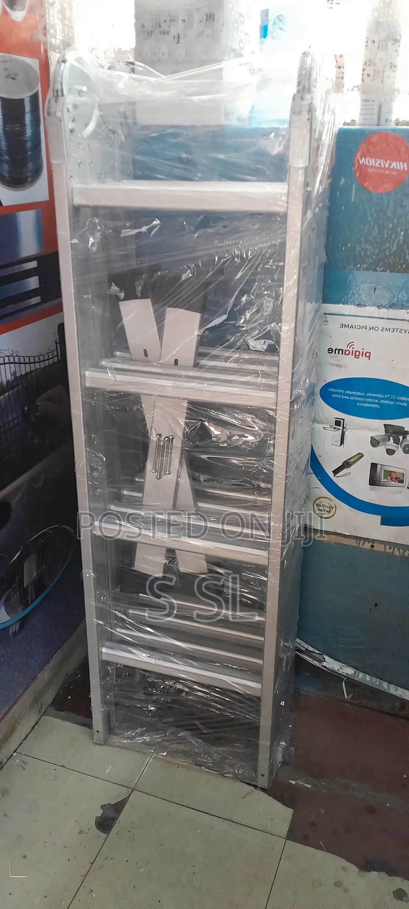 Buy Total Multipurpose Aluminium Ladder 4x4 Steps .
