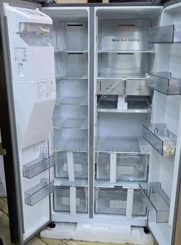 Hisense 4-Door Side-by-Side Inverter Refrigerator - main view