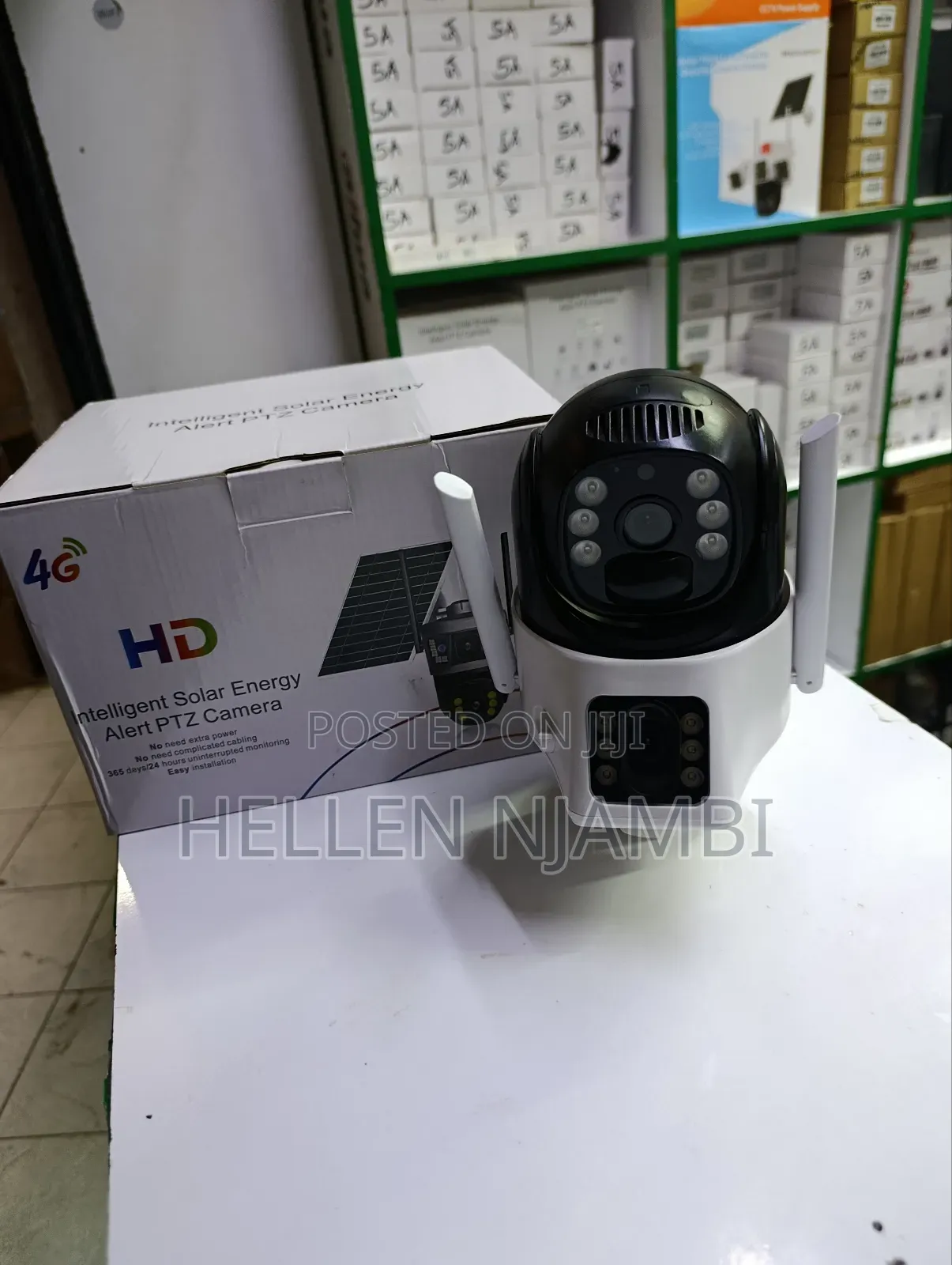 4g Hd Intelligent Solar Energy Alert PTZ Camera