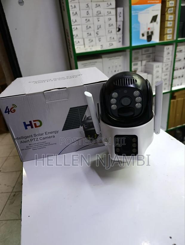 4g Hd Intelligent Solar Energy Alert PTZ Camera