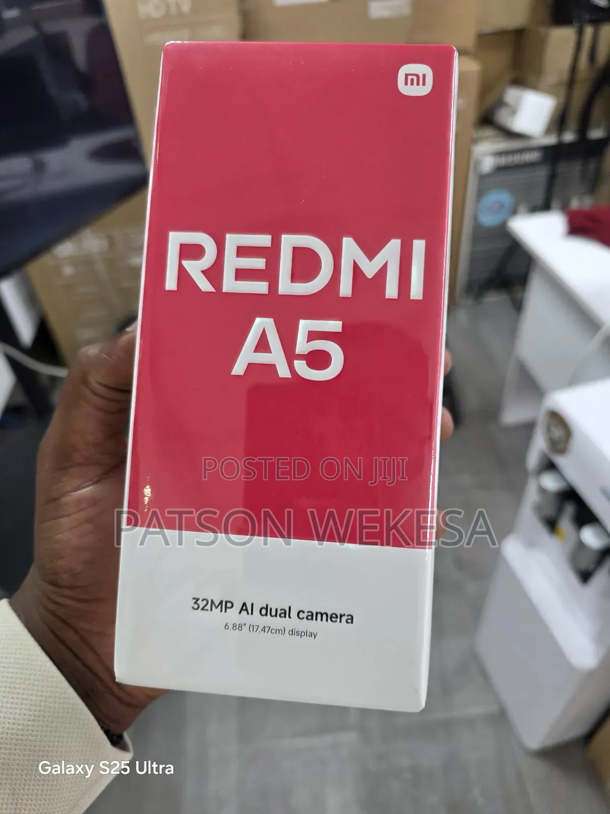 New Xiaomi Redmi A5 4G 128 GB Black