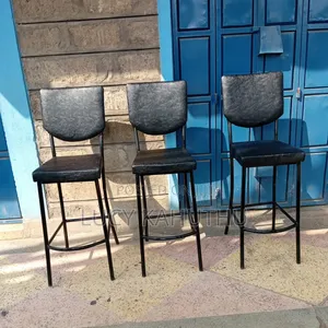 High Stool Chairs Curved Back