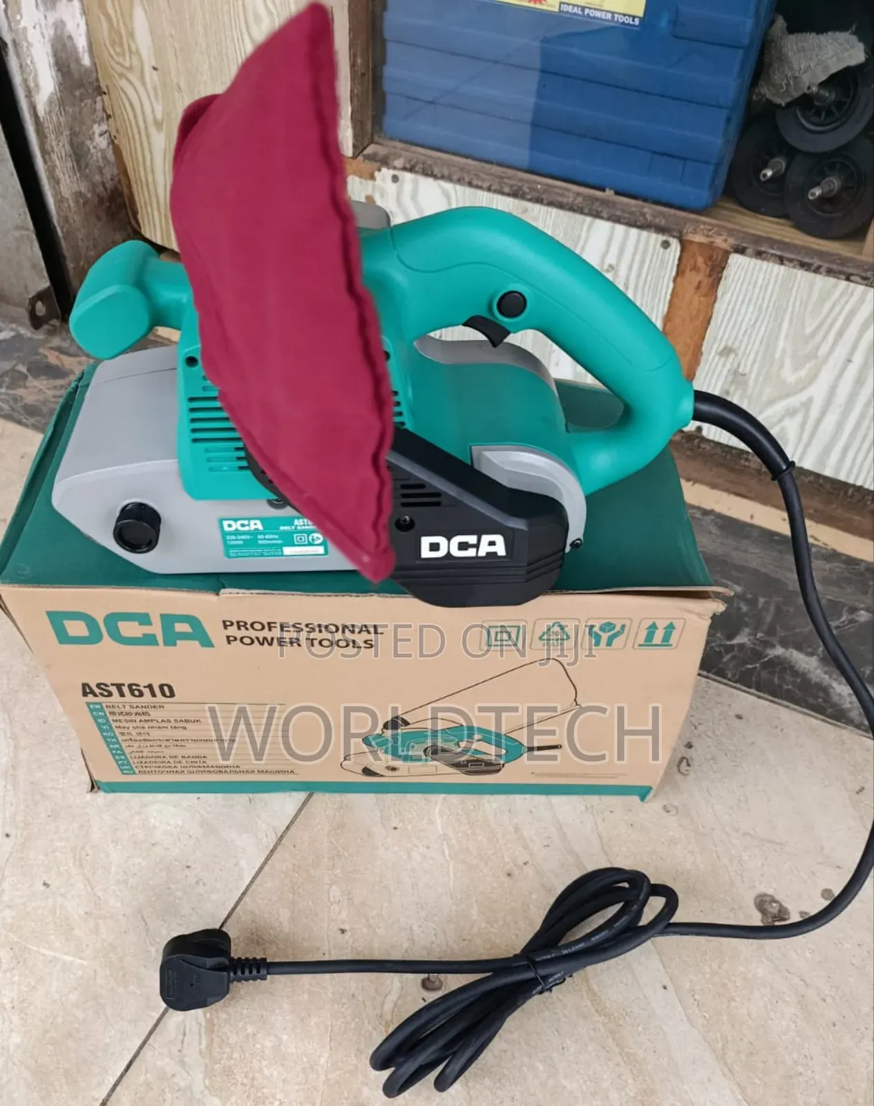 1100watts Dca Belt Sander Machine/ 1100watts Electric Belt Sander