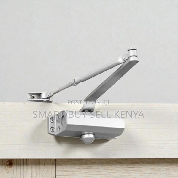 Compact Design Steel Arms Adjustable Strength Hydraulic Door Closure