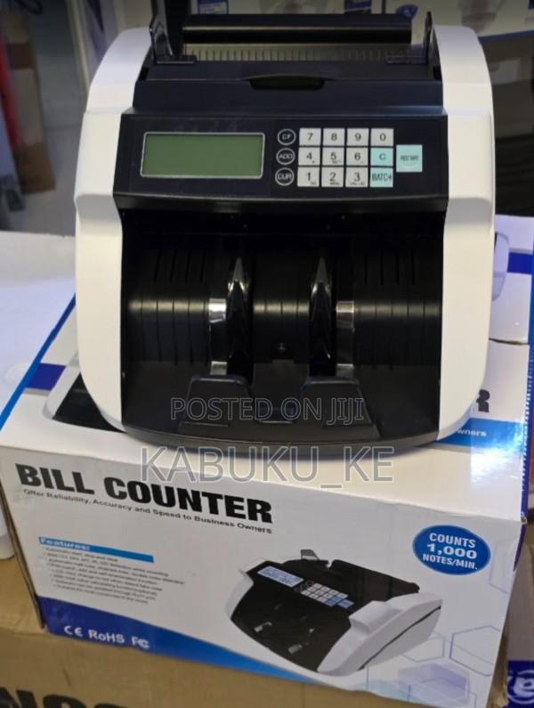 Automatic Money Counting Machine With Fake Note Detection - main view