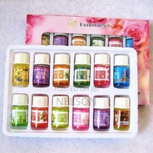Natural Essential Oil Set of 12 Piece