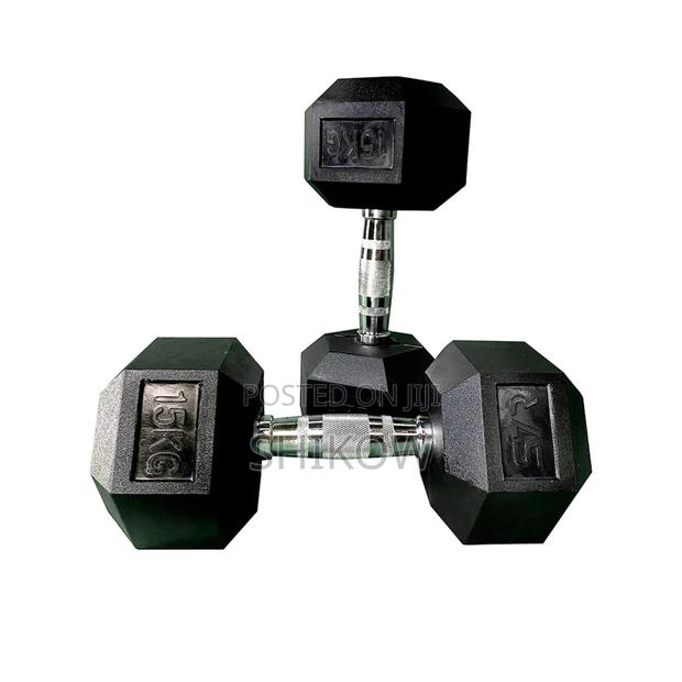 12.5 Kg Hex Dumbbell for Advanced Training
