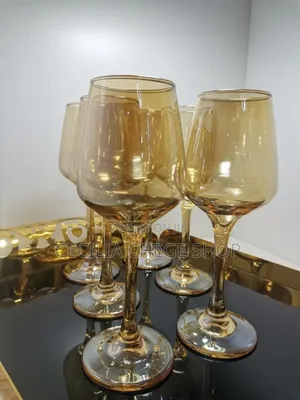 Gold Wine Glasses