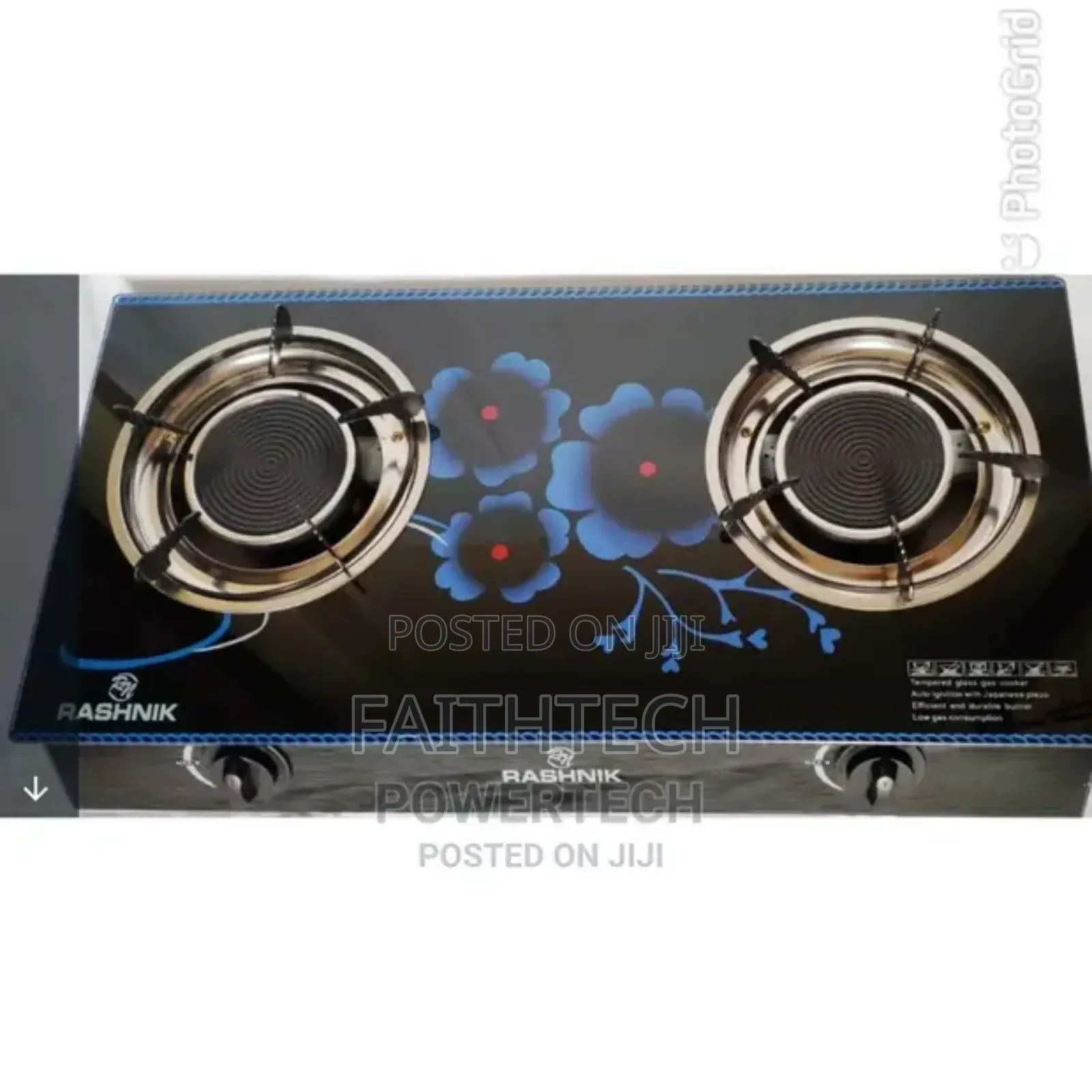 Rashnik 2 Burner Infrared Cooker