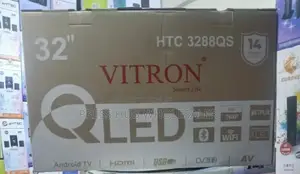 Vitron 32" Qled Smart Android Tv,