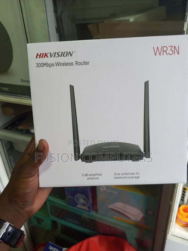 Hikvision 300mbps  Wr3n Wireless Router - thumbnail 3