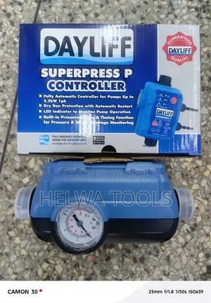 Pedrollo 1hp Surface Pump and Dayliff Super Press Controller