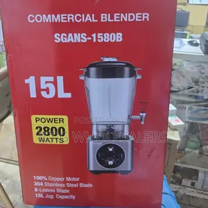 Signature 2800w Commercial Blender – 15l Large Capacity Jar