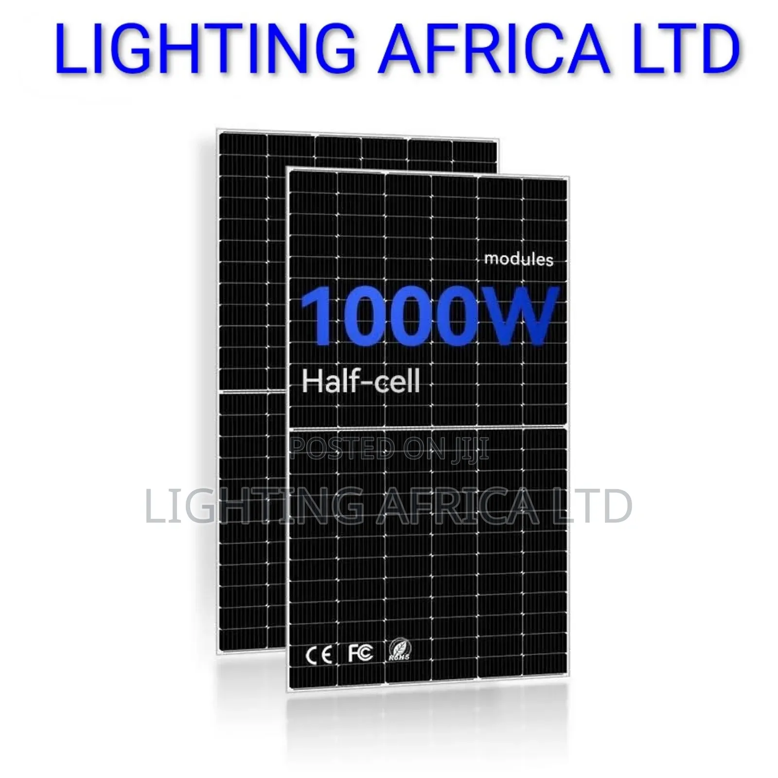 1000 Watts Bifacial Solar Panels