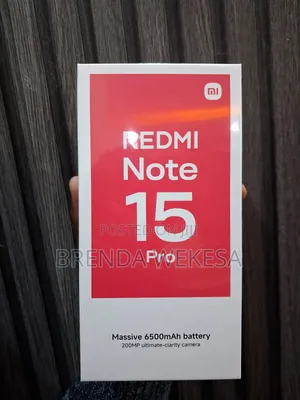 New Xiaomi Redmi Note 15 Pro 256 GB Red
