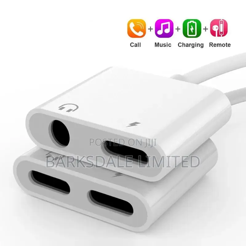 3.5mm Type-C Audio/Charge Splitter 2 in 1 Usb Otg Adapter Headphones