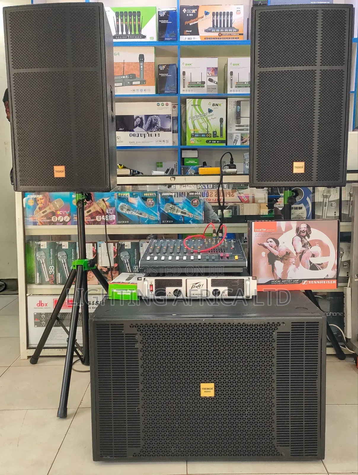 Powerful Outdoor Sound System Complete