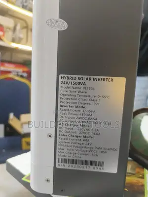 1500va/24v Hybrid Solar Max Inverter