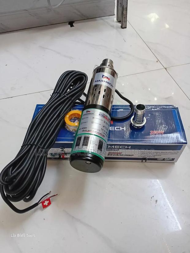 Maxmech 50m Head Solar Submersible Pump 250w - thumbnail 2