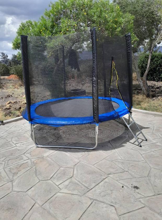 Safe Play Garden Trampoline - main view
