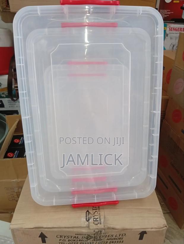 4pcs Plastic Container Set - Os - main view