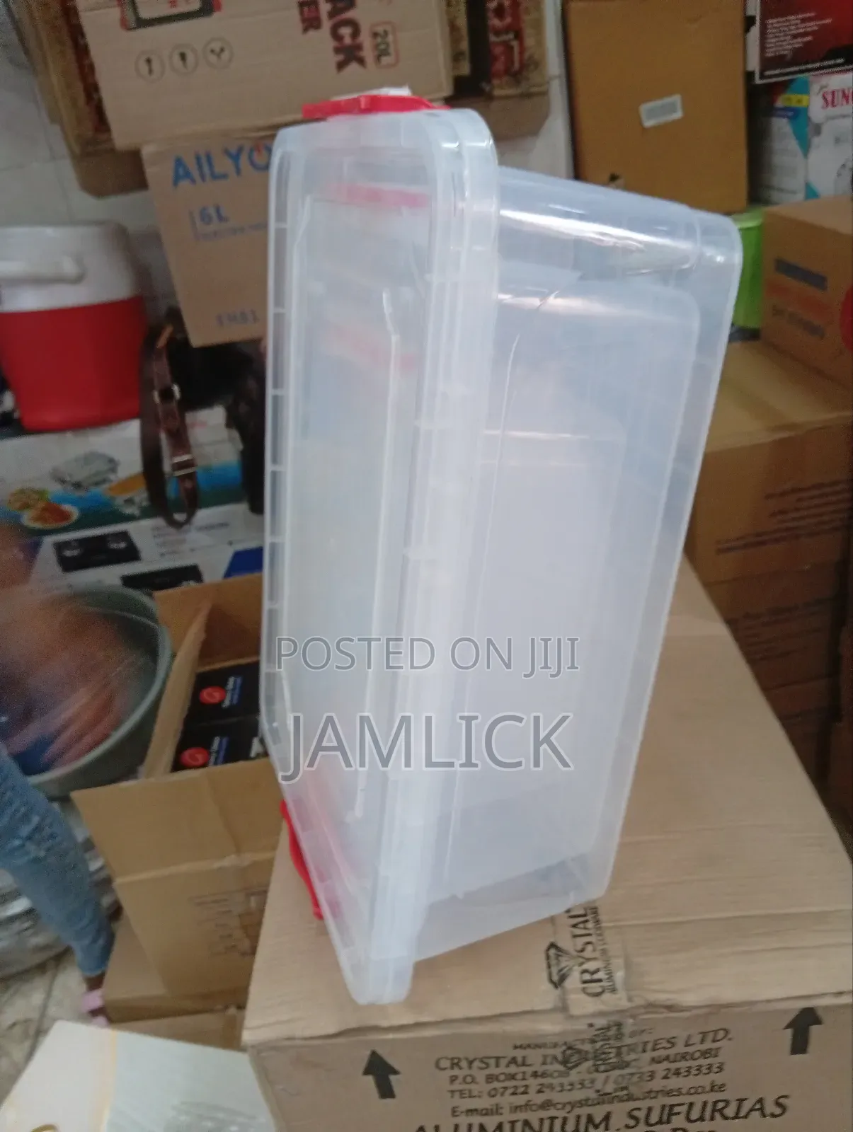 4pcs Plastic Container Set - Os