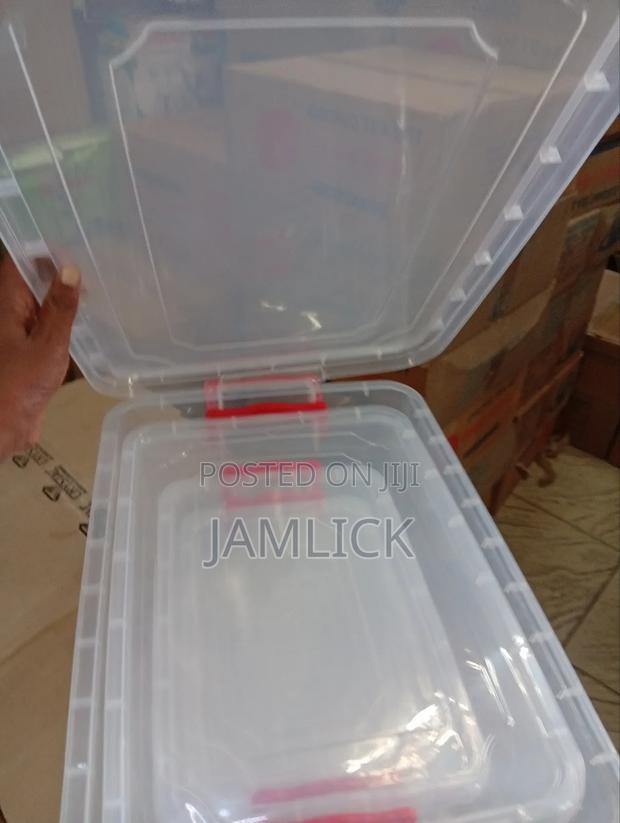 4pcs Plastic Container Set - Os - thumbnail 3
