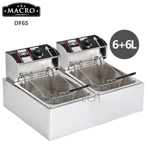 Nunix Macro Double Fryer Chips Fryer - main view