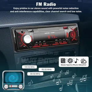 Car Audio With Handsfree Bluetooth Fm Sd Aux