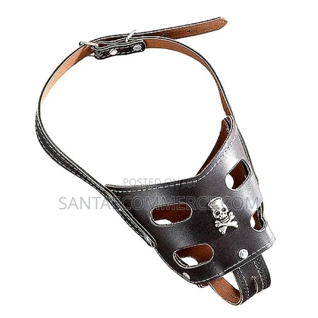 Generic Leather Dog Muzzle - main view