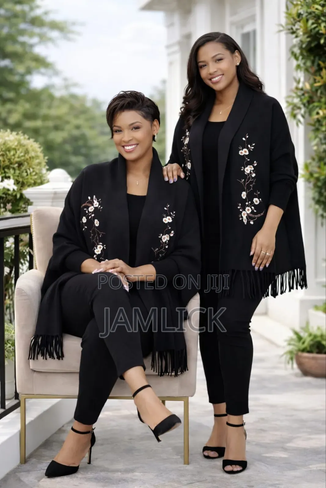 Elegant Ponchos With Sleeves - El